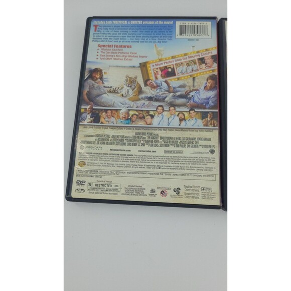 The Hangover 1-2 DVD 2 Disc Special Edition Unrated Widescreen Bundle 2009-2011 - Picture 5 of 12